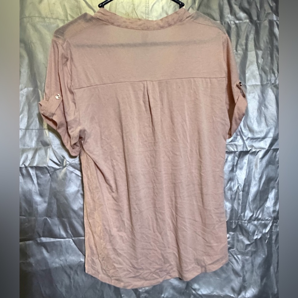Perseption Concept Light Pink Button-Down Shirt - image 2